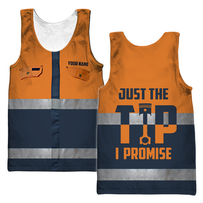 Personalized Mechanic 3D All Over Printed Hoodie For Men and Women TN