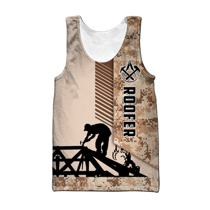 Roofer Man 3D All Over Printed Shirts For Men Pi12102002