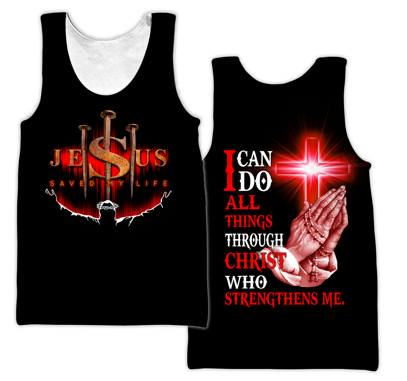 Jesus Save My Life 3D All Over Printed Shirts For Men and Women Pi12062002