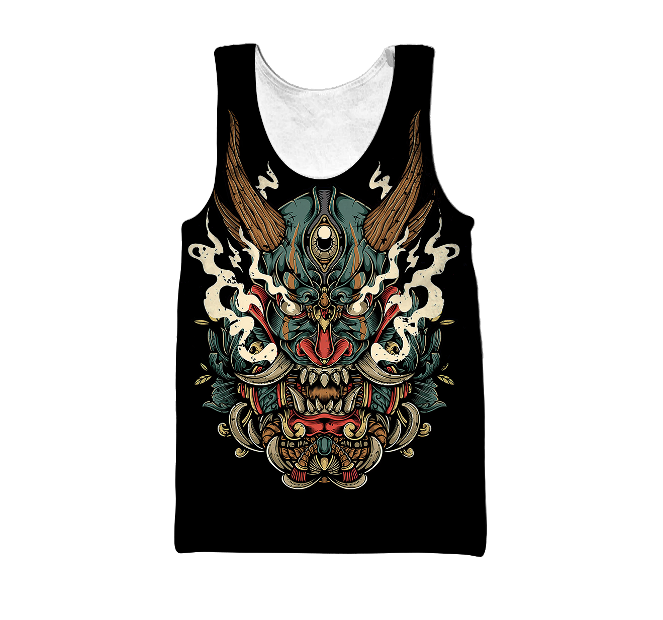 Samurai Tattoo Art Hoodie T Shirt For Men and Women HAC220602-NM-Apparel-NM-Tank Top-S-Vibe Cosy™