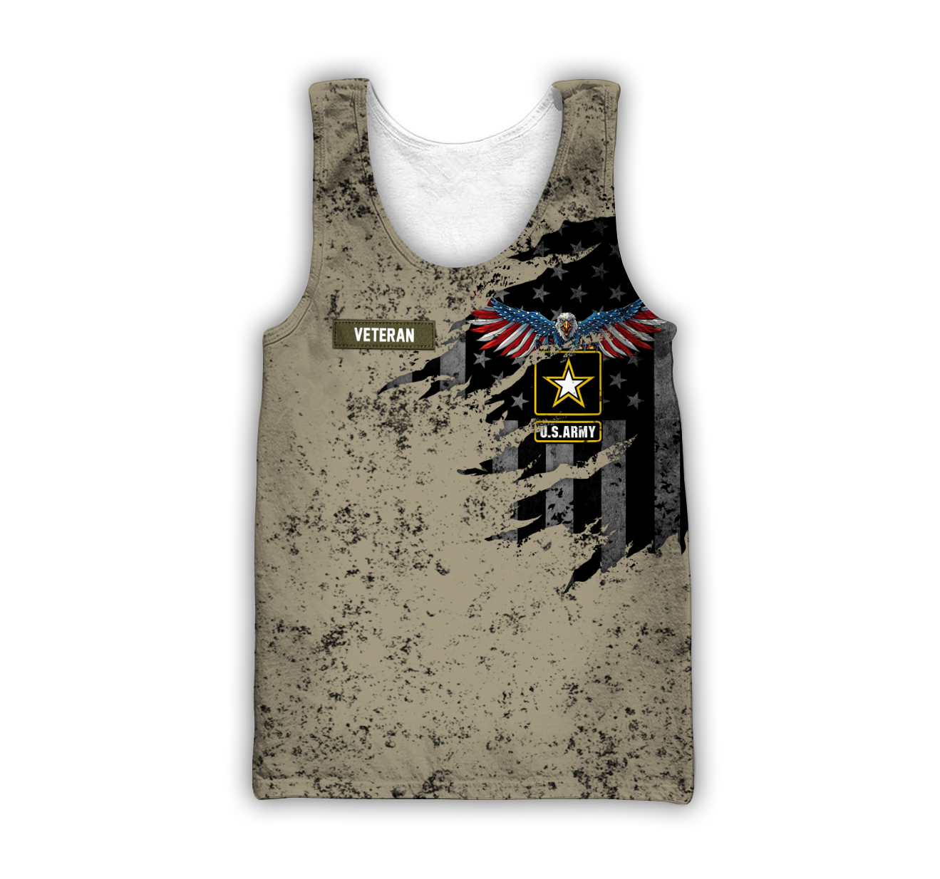 Veteran US Army Eagle in my heart 3D shirts for men and women Proud Military