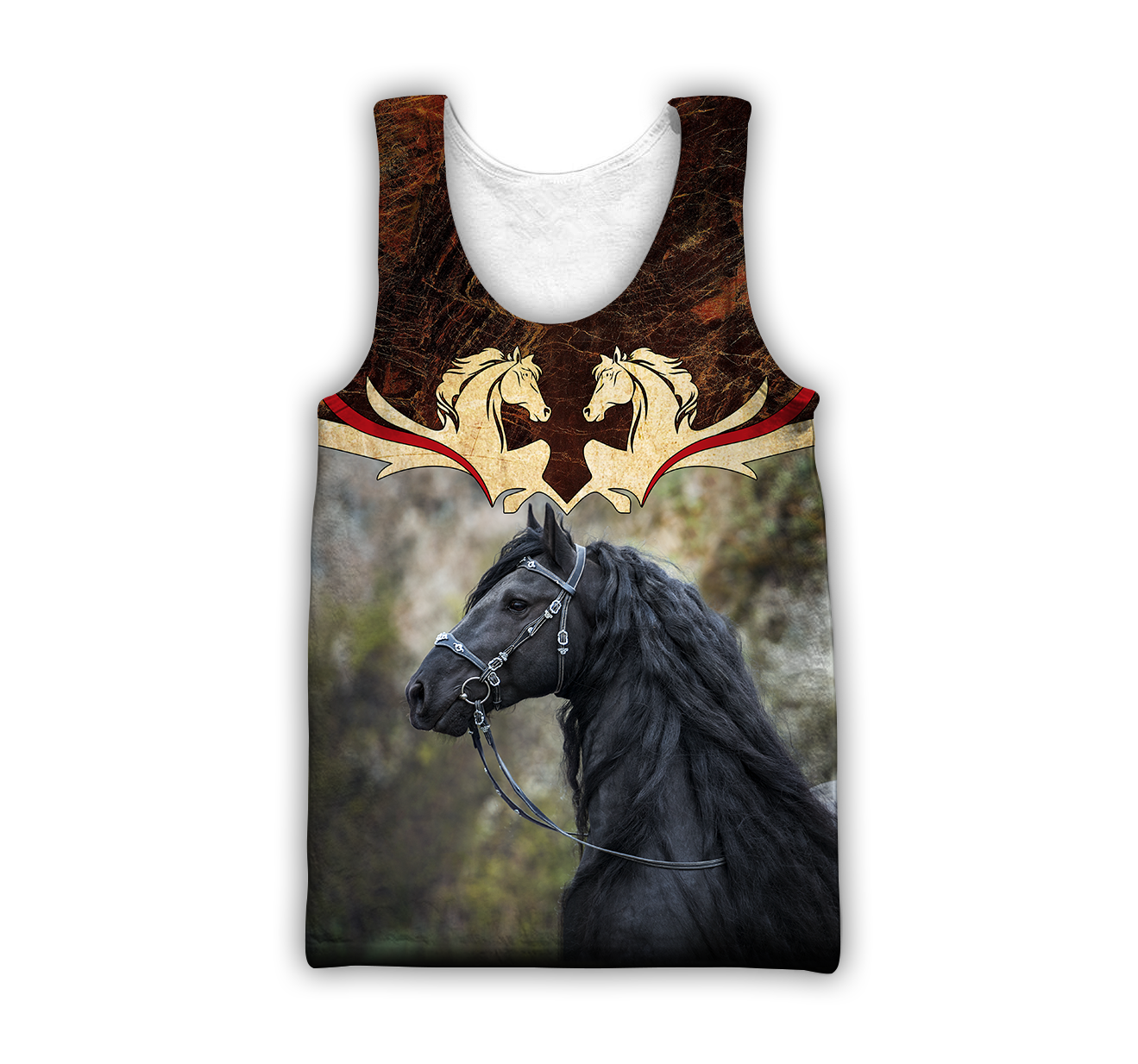 Love Horse 3D All Over Printed Shirts  Hoodie MP09082001S2
