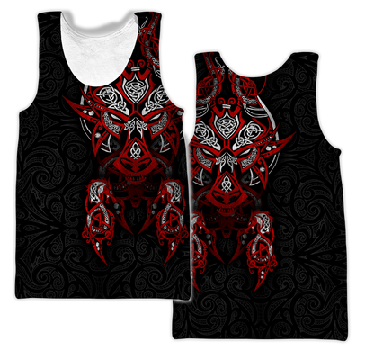 Viking Tattoo Dragon Hoodie T Shirt For Men and Women HAC150604-NM-Apparel-NM-Tank Top-S-Vibe Cosy™