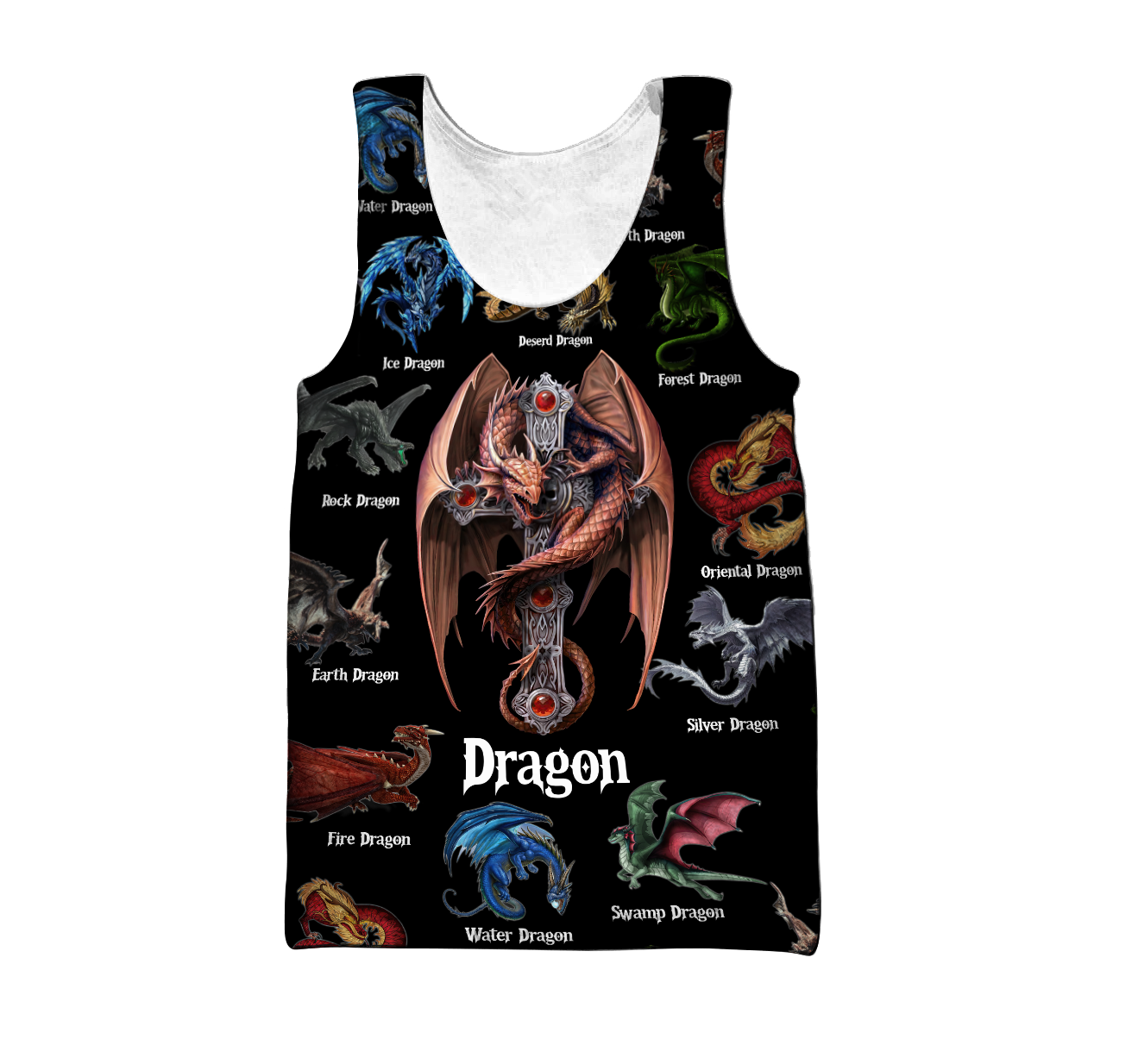 Dragon 3D All Over Printed Shirts For Men and Women