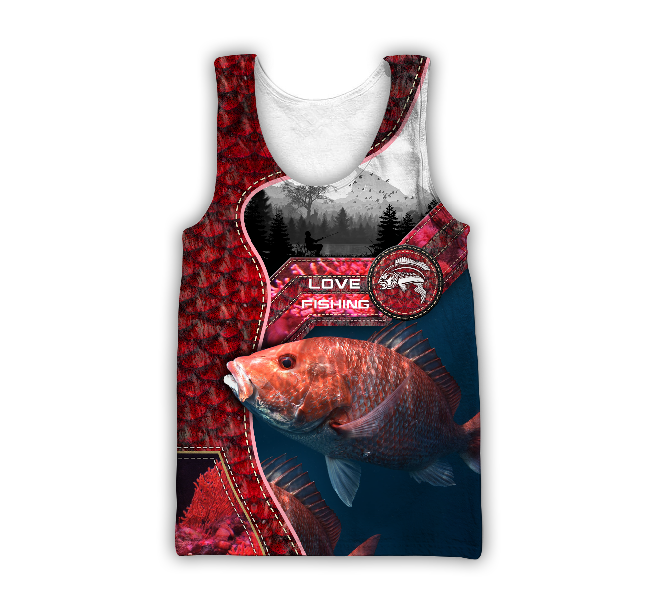 Snapper fishing Master camo 3d all over printed shirts for men and women TR1605203S - Amaze Style™-Apparel