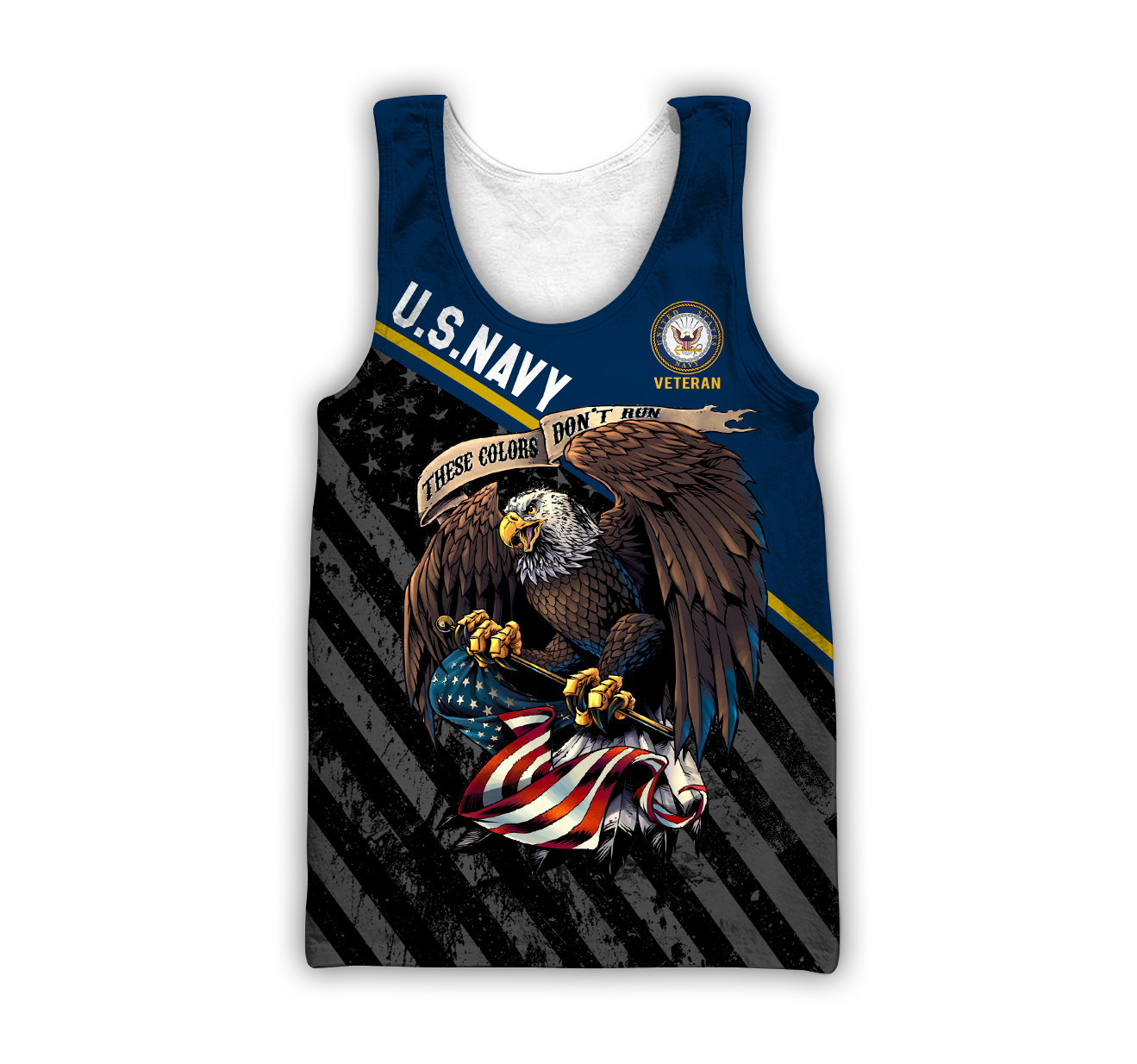 US Veteran Navy 3d all over printed shirts for men and women TR2005201S - Amaze Style™-Apparel