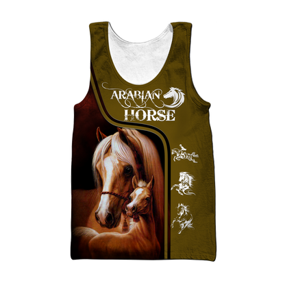 Arabian Horse 3D All Over Printed Shirts Pi12102004