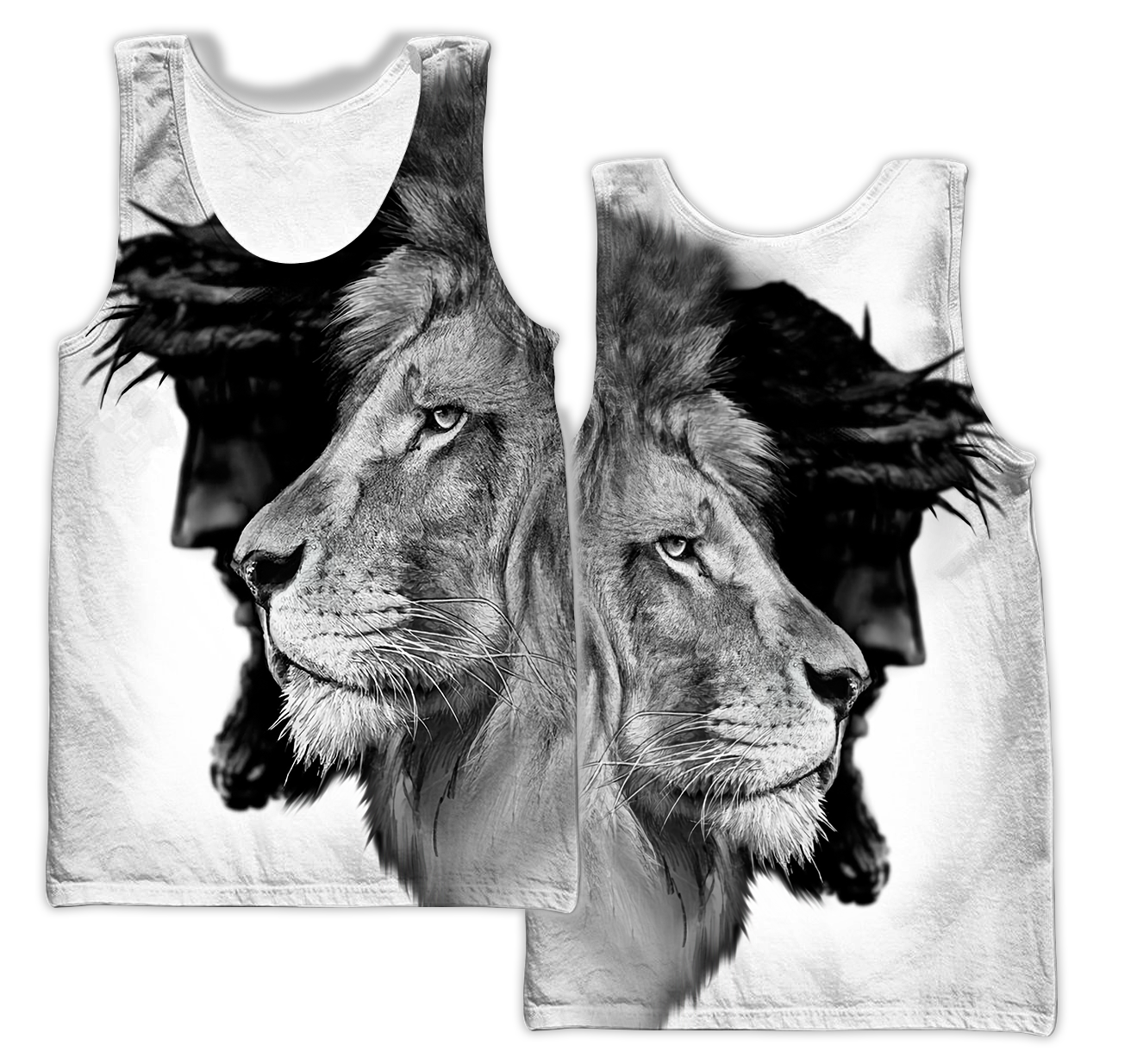 Lion God Gothic Vibe - Christian - 3D All Over Printed Style for Men and Women