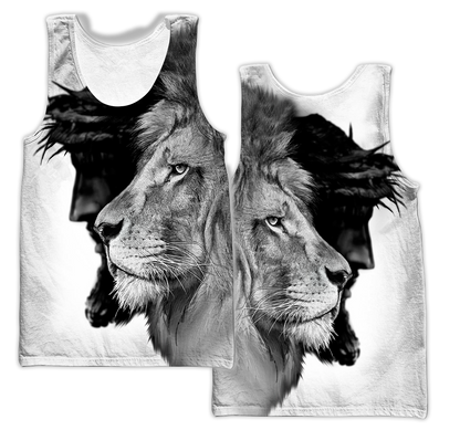 Lion God Gothic Vibe - Christian - 3D All Over Printed Style for Men and Women