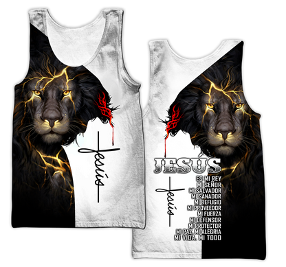 Jesús es mi rey mi señor	3D All Over Printed Shirts For Men and Women Pi12062003