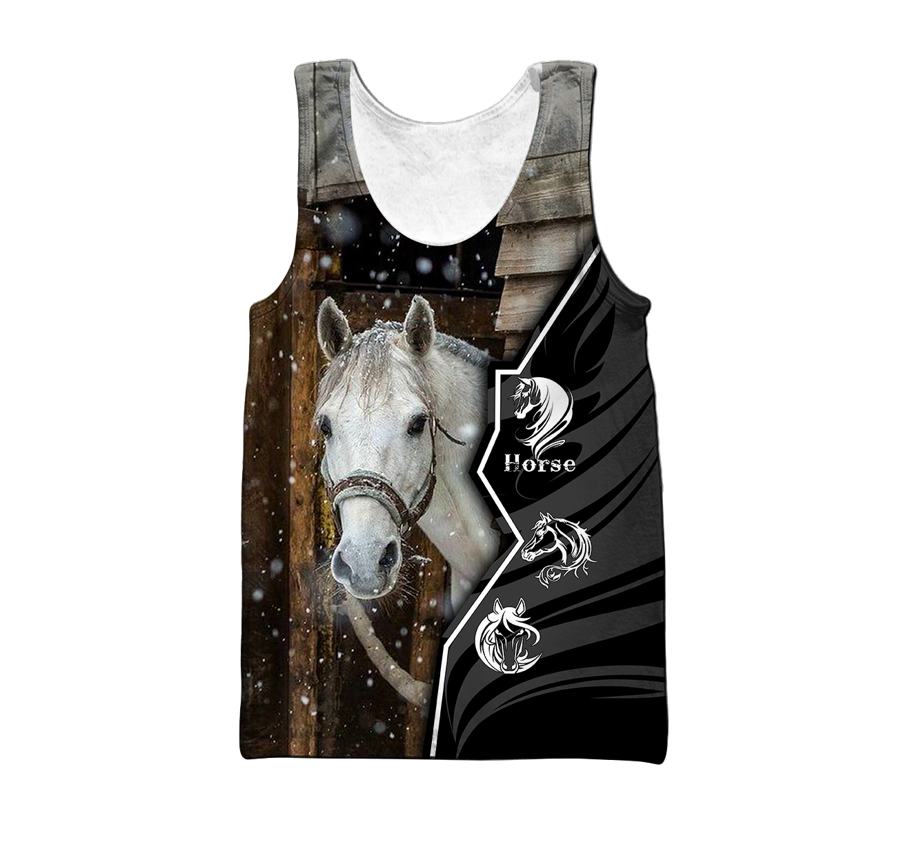 Beautiful Horse 3D All Over Printed shirt for Men and Women Pi040102-Apparel-MP-Hoodie-S-Vibe Cosy™