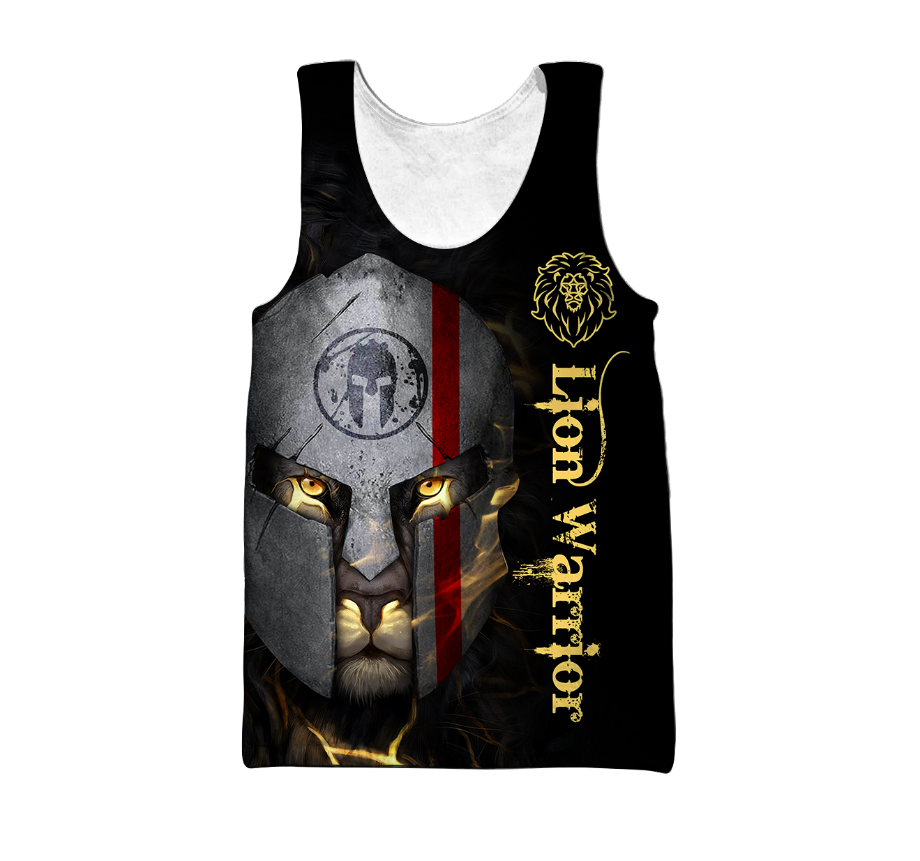 Spartan Lion Warrior 3D All Over Printed Unisex Shirts