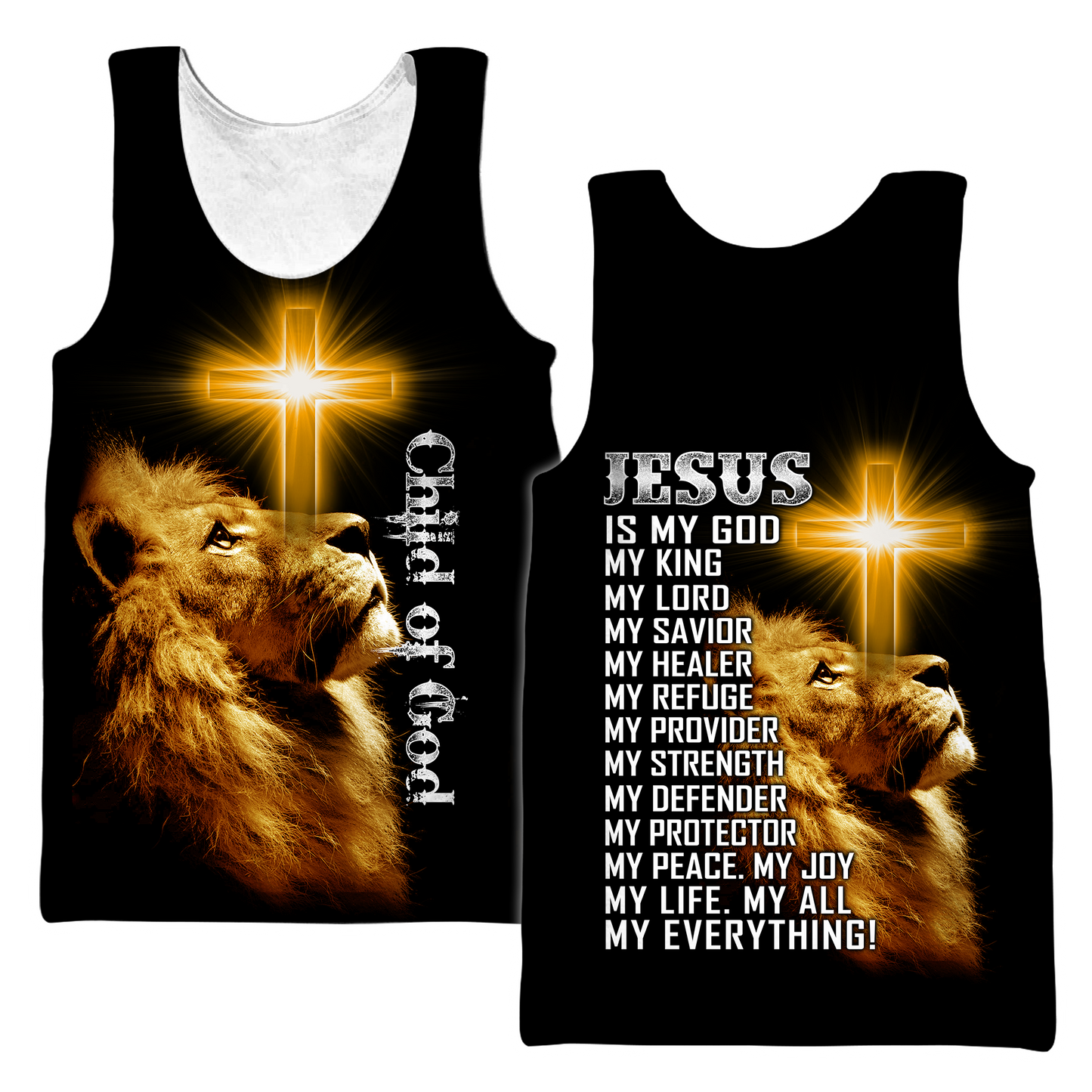 Child Of God  3D All Over Printed Shirts For Men and Women Pi15102003S