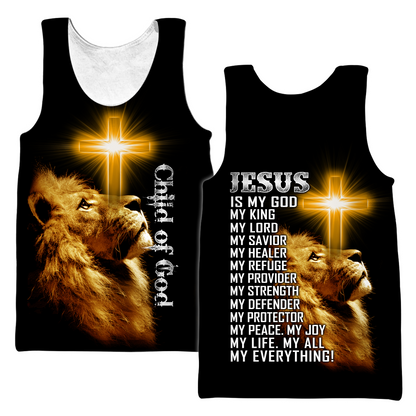 Child Of God  3D All Over Printed Shirts For Men and Women Pi15102003S