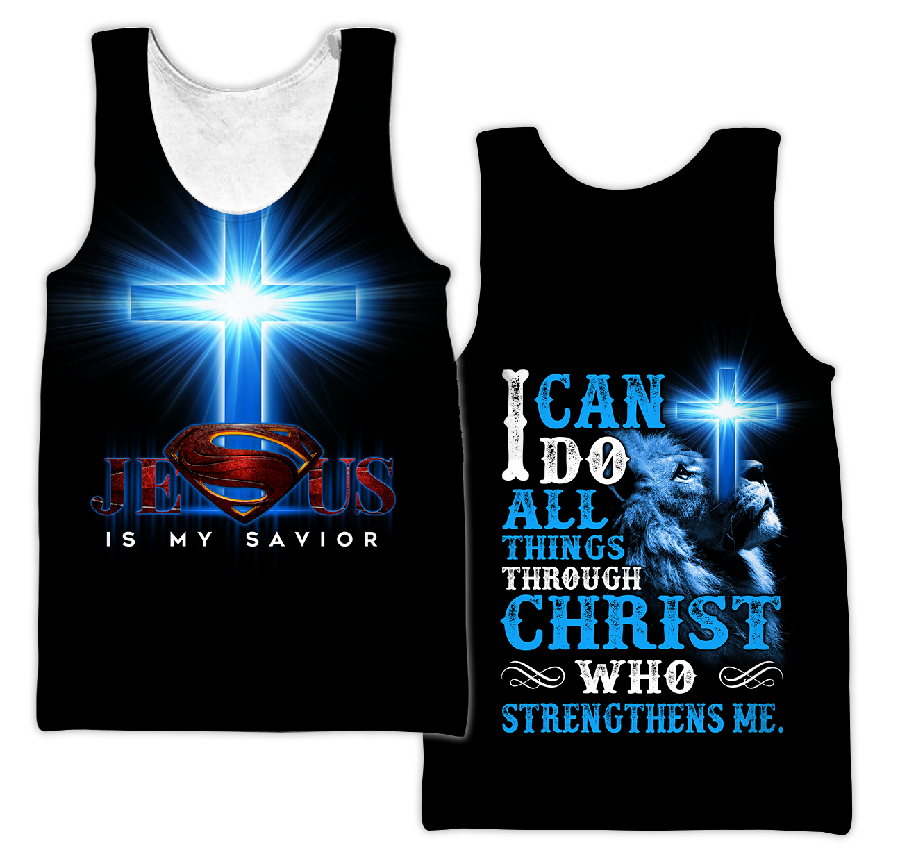 Jesus Is My Savior 3D All Over Printed Shirts For Men and Women Pi12062001