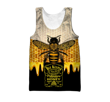 Bee Keeper All Over Printed Hoodie For Men And Women MEI
