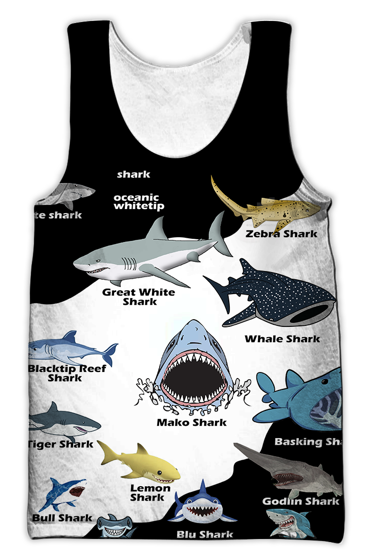 Love Shark Fishing 3D All Over Printed Shirts