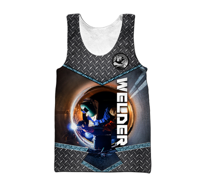 Premium All Over Printed Welder Shirts For Men And Women MEI