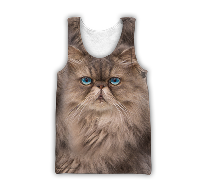 Persians Cat Face Hair Premium Hoodie Sweatshirt Cover