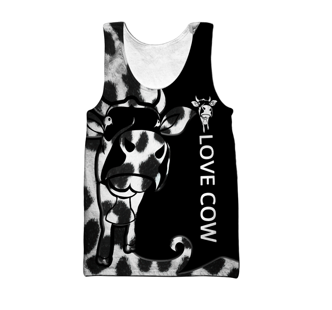Love Cow 3D All Over Printed Shirts For Men And Woman