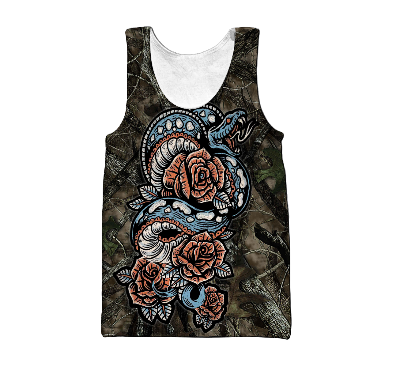 Snake 3D All Over Printed Unisex Shirt