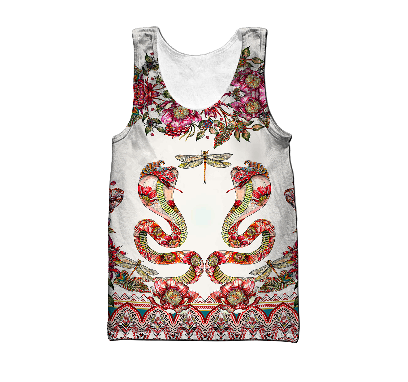 Snake Pink 3D All Over Printed Unisex Shirt