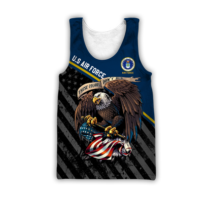 US Veteran Air Force 3d all over printed shirts for men and women Proud Military