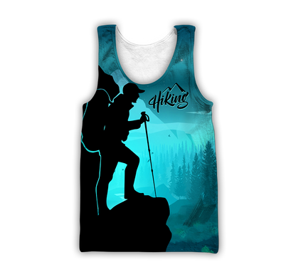 Hiking trails open mountain 3D all over printed shirts for men and women