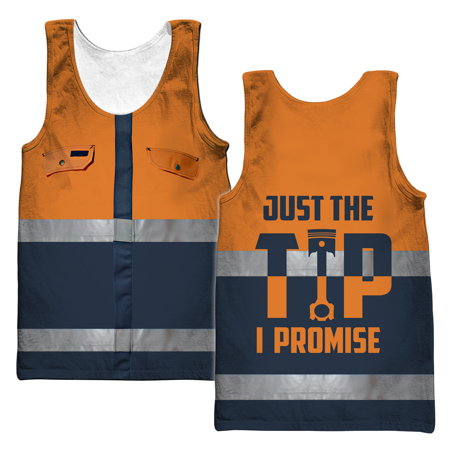 Mechanic 3D All Over Printed Hoodie For Men and Women TN