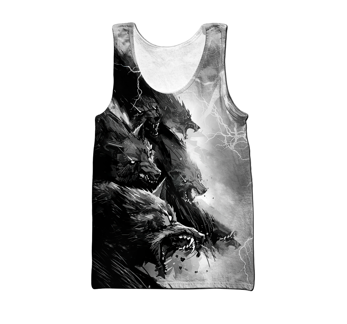 Night Wolf 3D All Over Printed Hoodie For Men and Women VP08092001