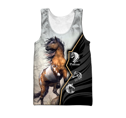 Beautiful Horse 3D All Over Printed shirt for Men and Women Pi040104 - Amaze Style™-Apparel