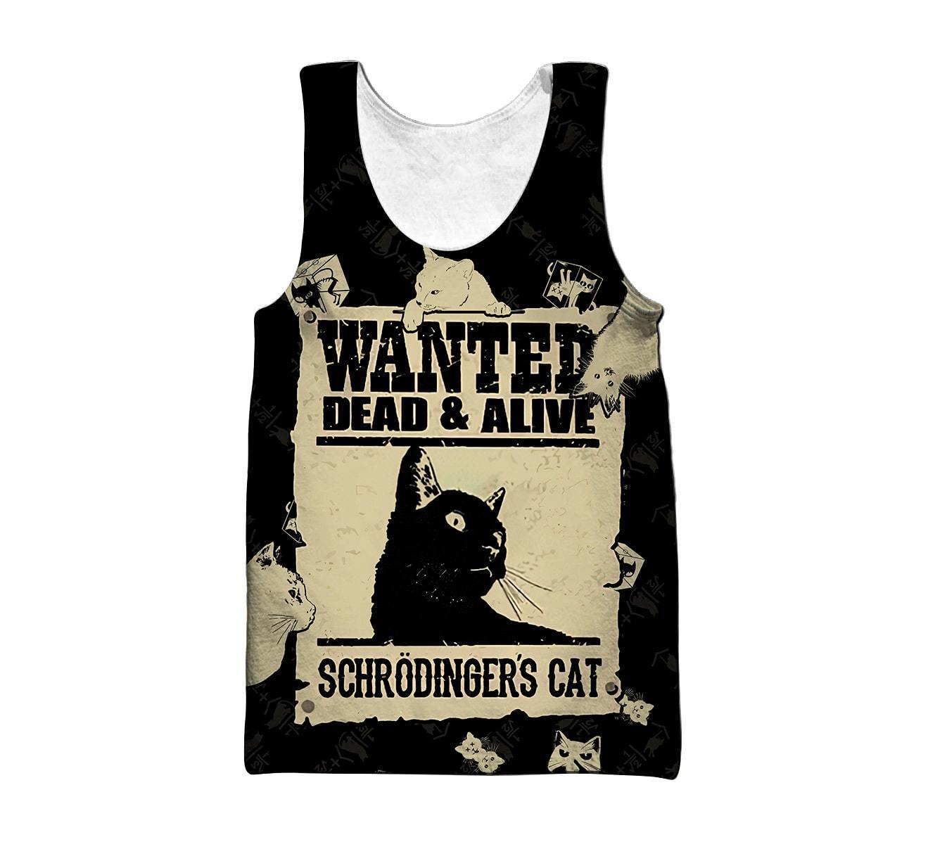 Schrodinger Cat Limited Edition 3D Printed Hoodie for Men and Women-ML