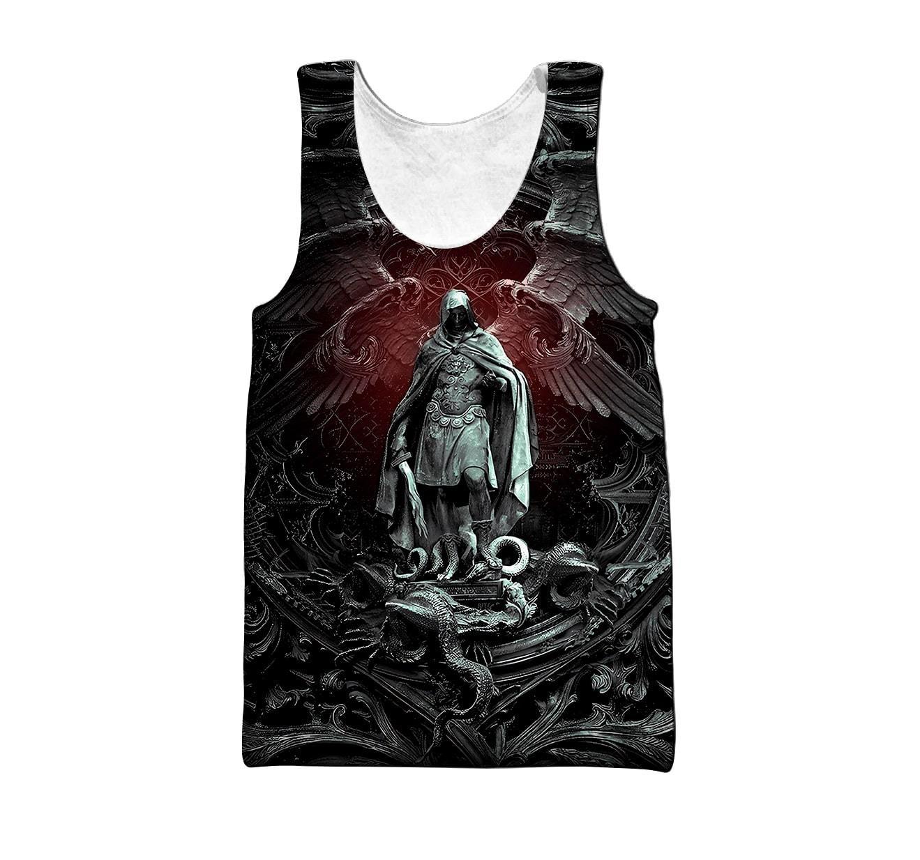 Cricle Of Hell Cover 3D Over Printed Hoodie for Men and Women-ML