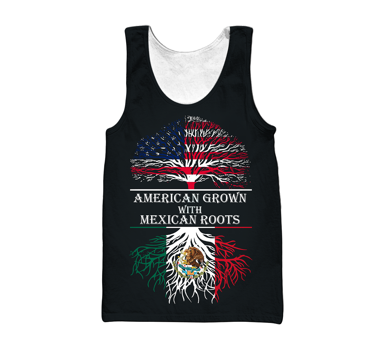 Personalized American Grown With Mexican Roots Hoodie