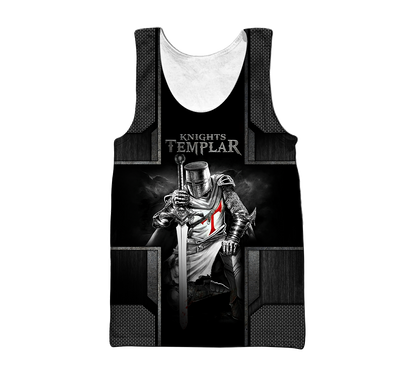 Premium Knight Templar All Over Printed Shirts For Men And Women MEI