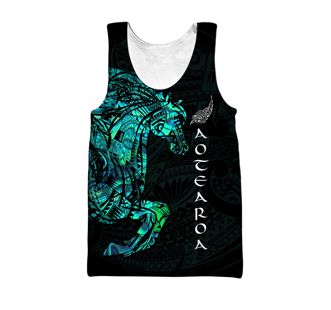 Horse Aotearoa Maori manaia 3d all over printed shirt and short for man and women