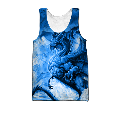 Blue Dragon Ice Dragon 3D All Over Printed Shirts For Men and Women DQB20122004