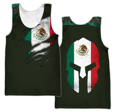 Mexico Coat Of Arm 3D All Over Printed Shirts DQB10142002