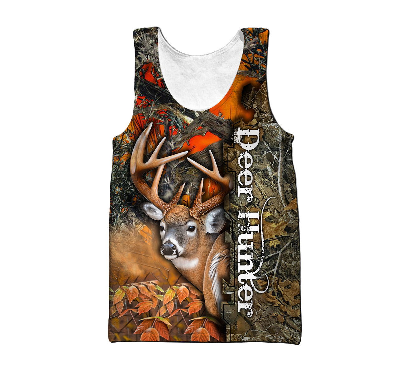 Deer Hunter Orange Camo Unisex Shirts