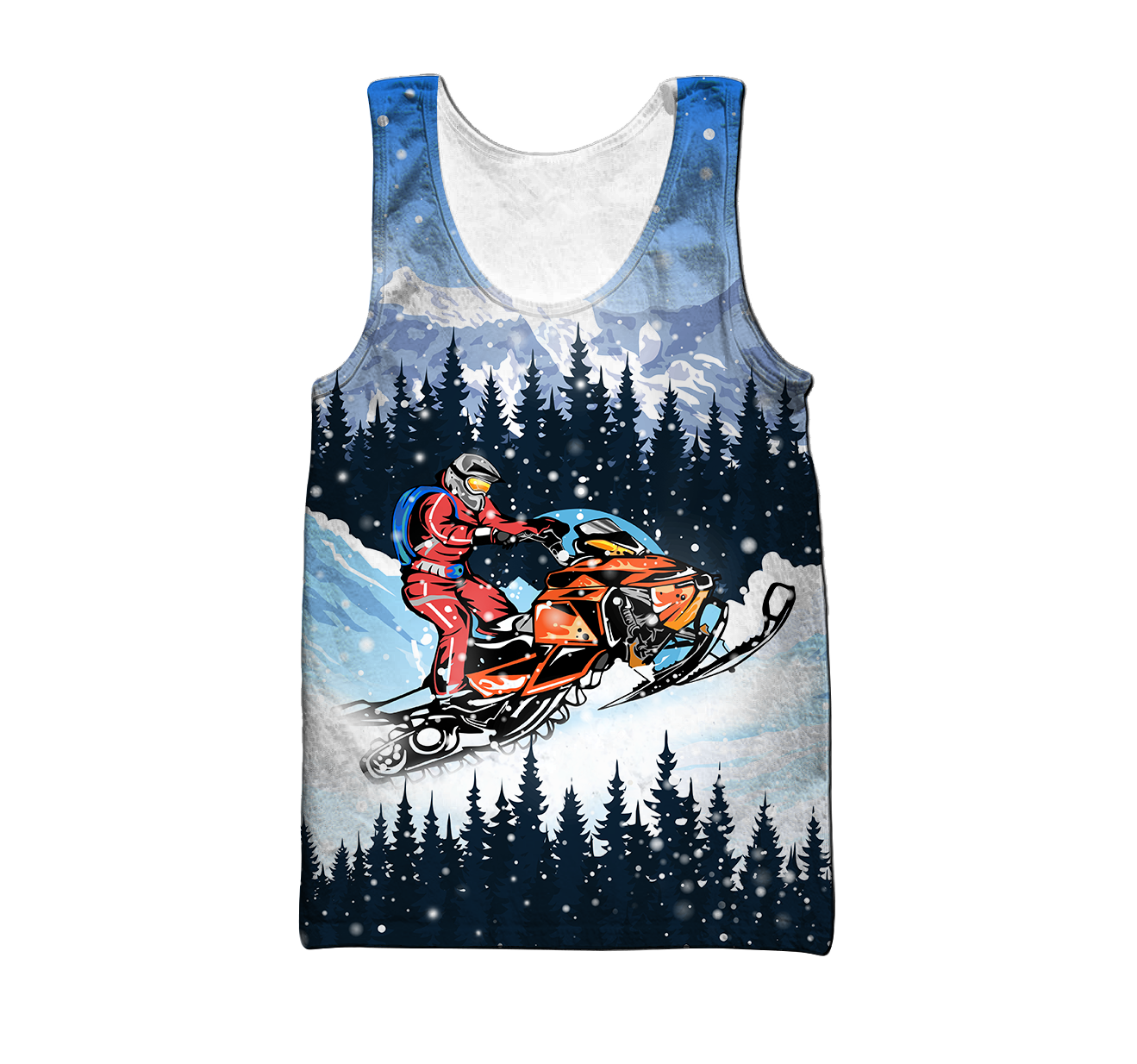 Snowboarding 3D All Over Printed shirt & short for men and women PL