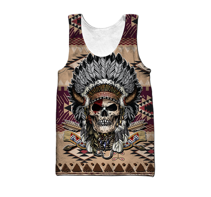 Love Skull native 3D all over printed for man and women QB06062004