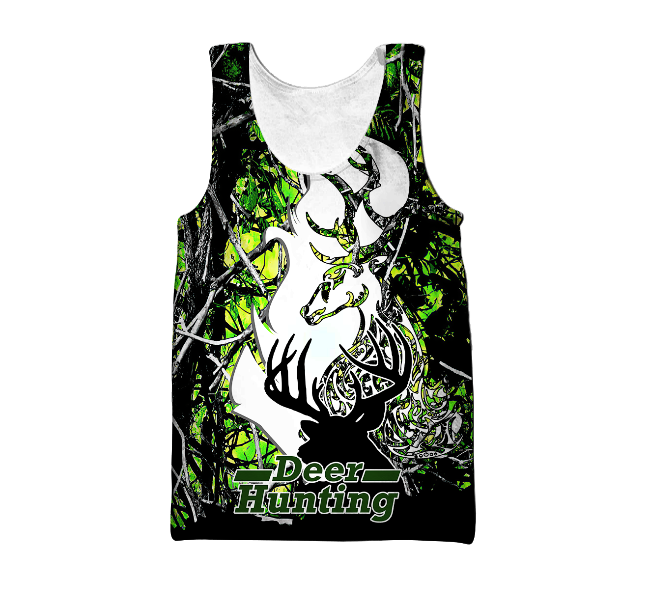 Light Green Deer Hunting 3D All Over Printed Shirts For Men HHT10092029-LAM