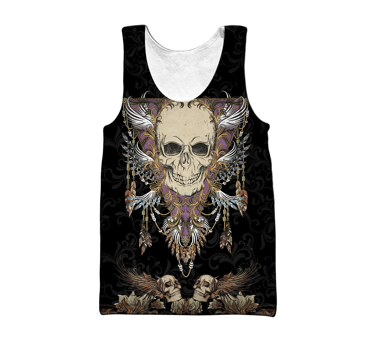 Love Skull 3D all over printed for man and women QB06102003