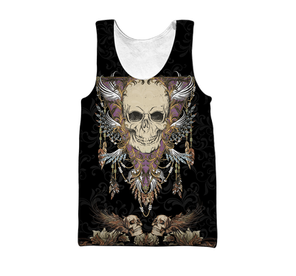 Love Skull 3D all over printed for man and women QB06102003