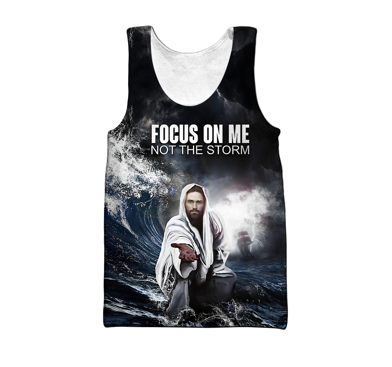 Focus On Me Not The Storm 3D All Over Printed Shirts