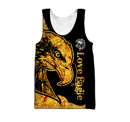 Eagle 3D All Over Printed Shirts For Men & Women - Amaze Style™-Apparel