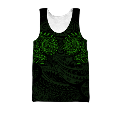 Dragon Aotearoa Maori manaia 3d all over printed shirt and short for man and women QB06262002