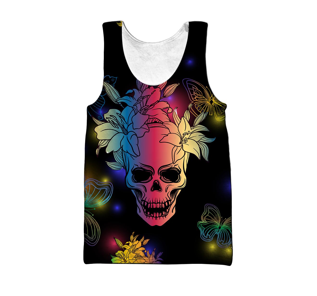Love Skull 3D all over printed for man and women