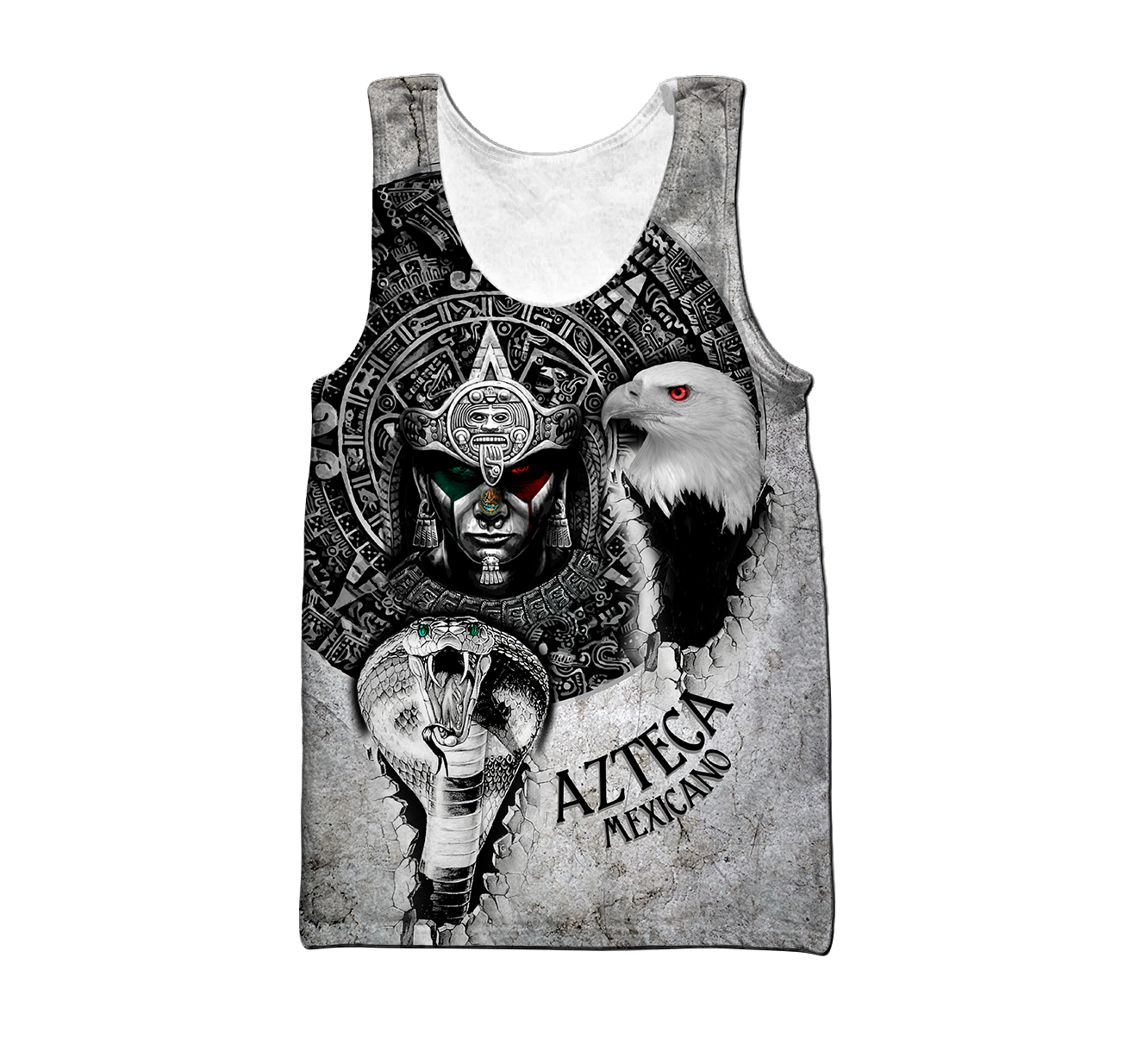 Mexican Aztec Warrior 3D All Over Printed Hoodie Shirt  by SUN QB06302006