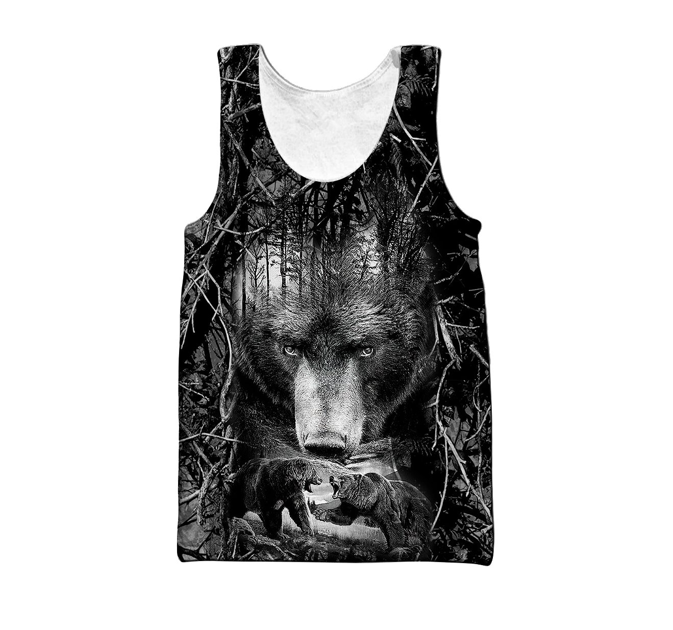 Premium Bear Hunter Camo Unisex Shirts